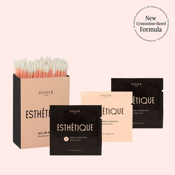Esthétique Brow Lamination Kit with Microfiber Brushes Didier Lab