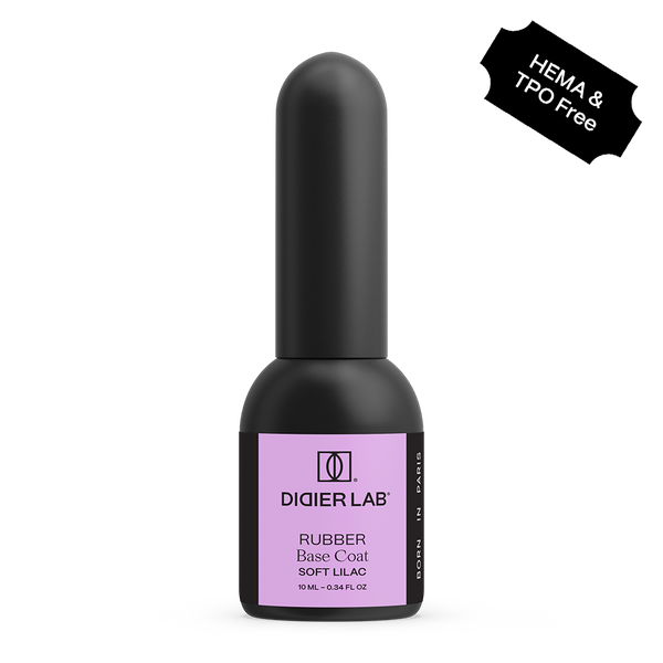 Base Semi-Permanent Rubber Soft Lilac Didier Lab 10ml