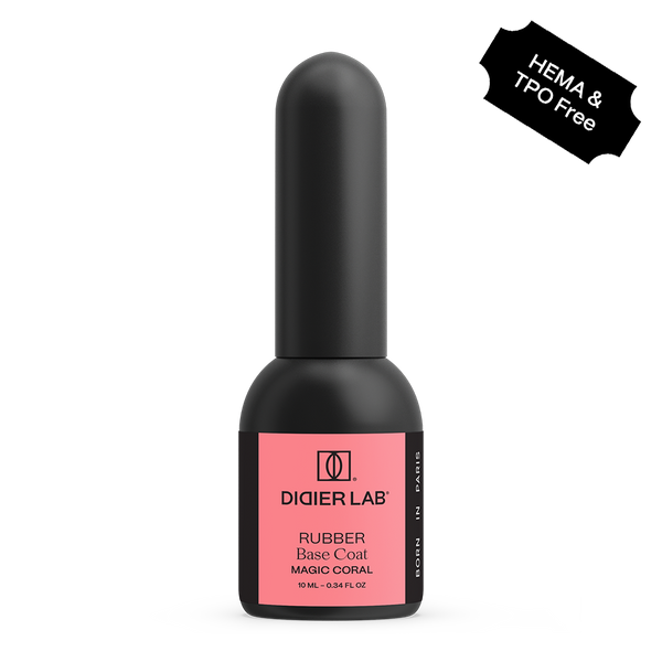 Base Semi-Permanent Rubber Magic Coral Didier Lab 10ml
