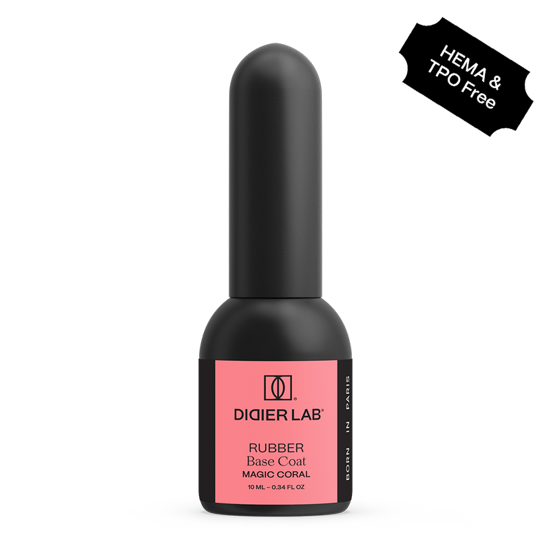 Base Semi-Permanent Rubber Magic Coral Didier Lab 10ml