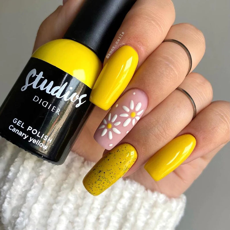 Vernis Semi-Permanent Canary Yellow, Sans TPO, Studios Didier 8ml