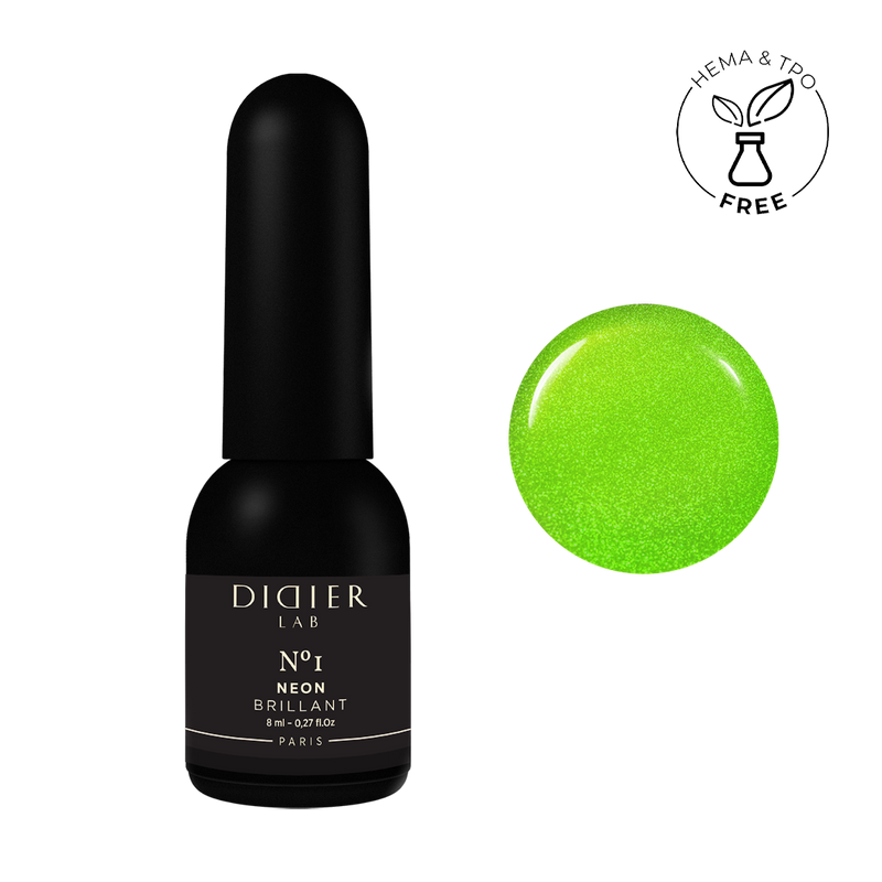 Vernis Semi-Permanent Brillant NEON No1 Didier Lab 8ml