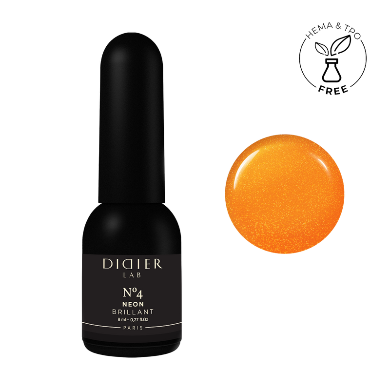 Vernis Semi-Permanent Brillant NEON No4 Didier Lab 8ml