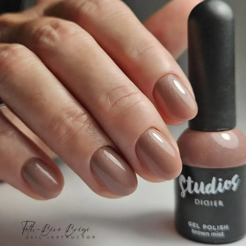 Vernis Semi-Permanent Brown Mist, Sans HEMA ni TPO, Studios Didier 8ml