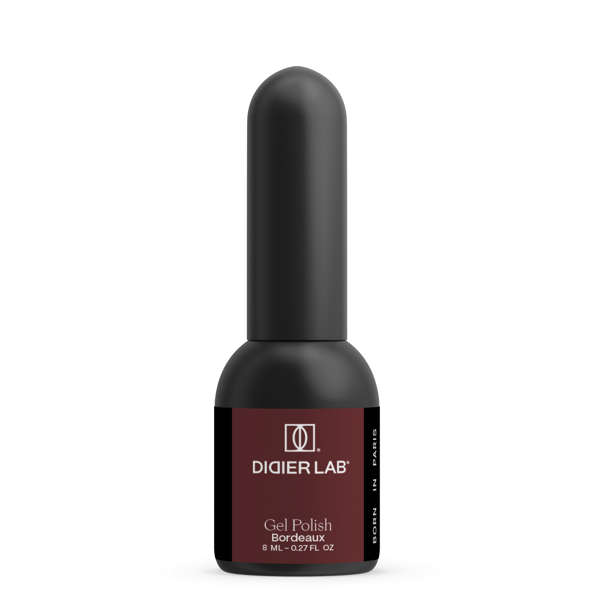 Vernis Semi-Permanent Bordeaux, Sans TPO, Studios Didier 8ml