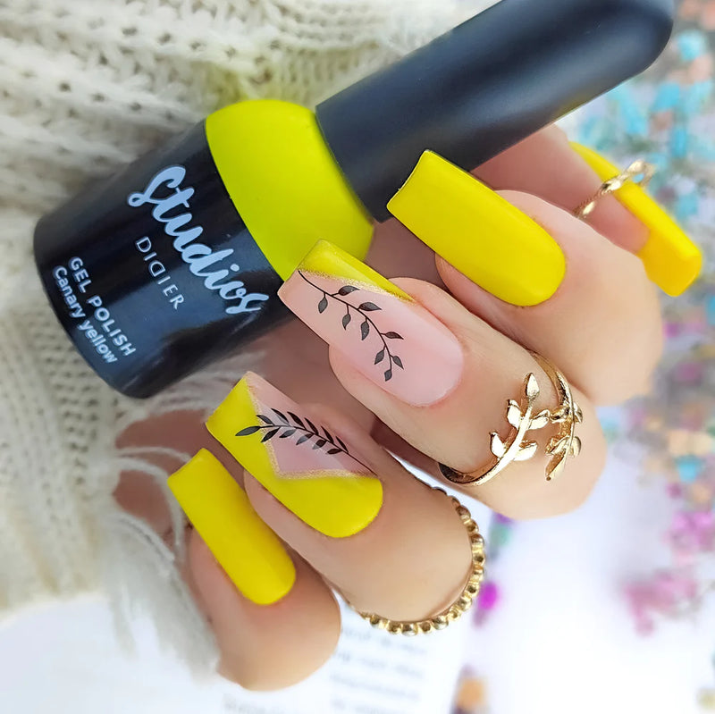 Vernis Semi-Permanent Canary Yellow, Sans TPO, Studios Didier 8ml