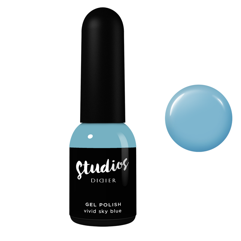 Vernis Semi-Permanent Vivid Sky Blue Studios Didier 8ml