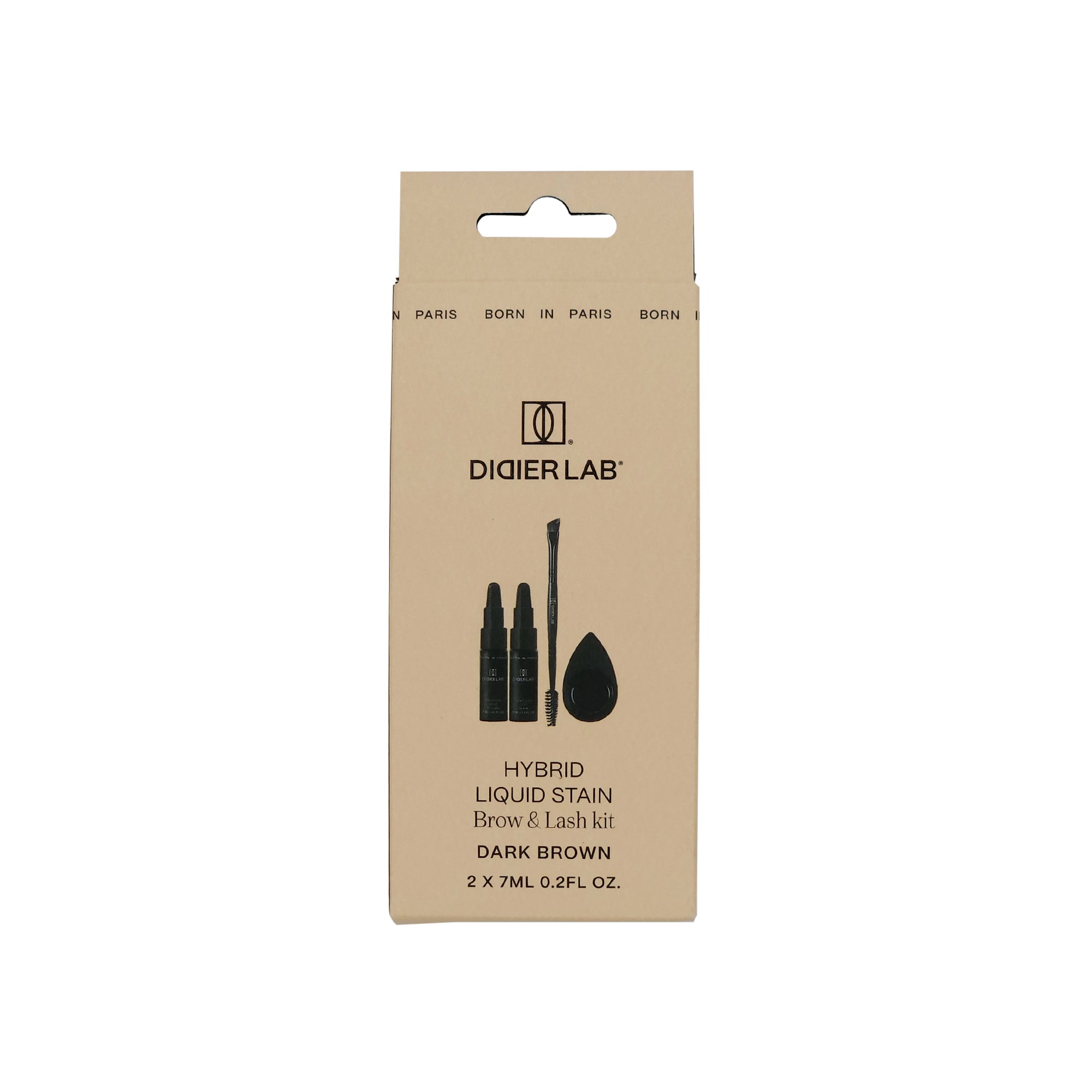 Kit Teinture Nourrissant pour Sourcils & Cils Didier Lab