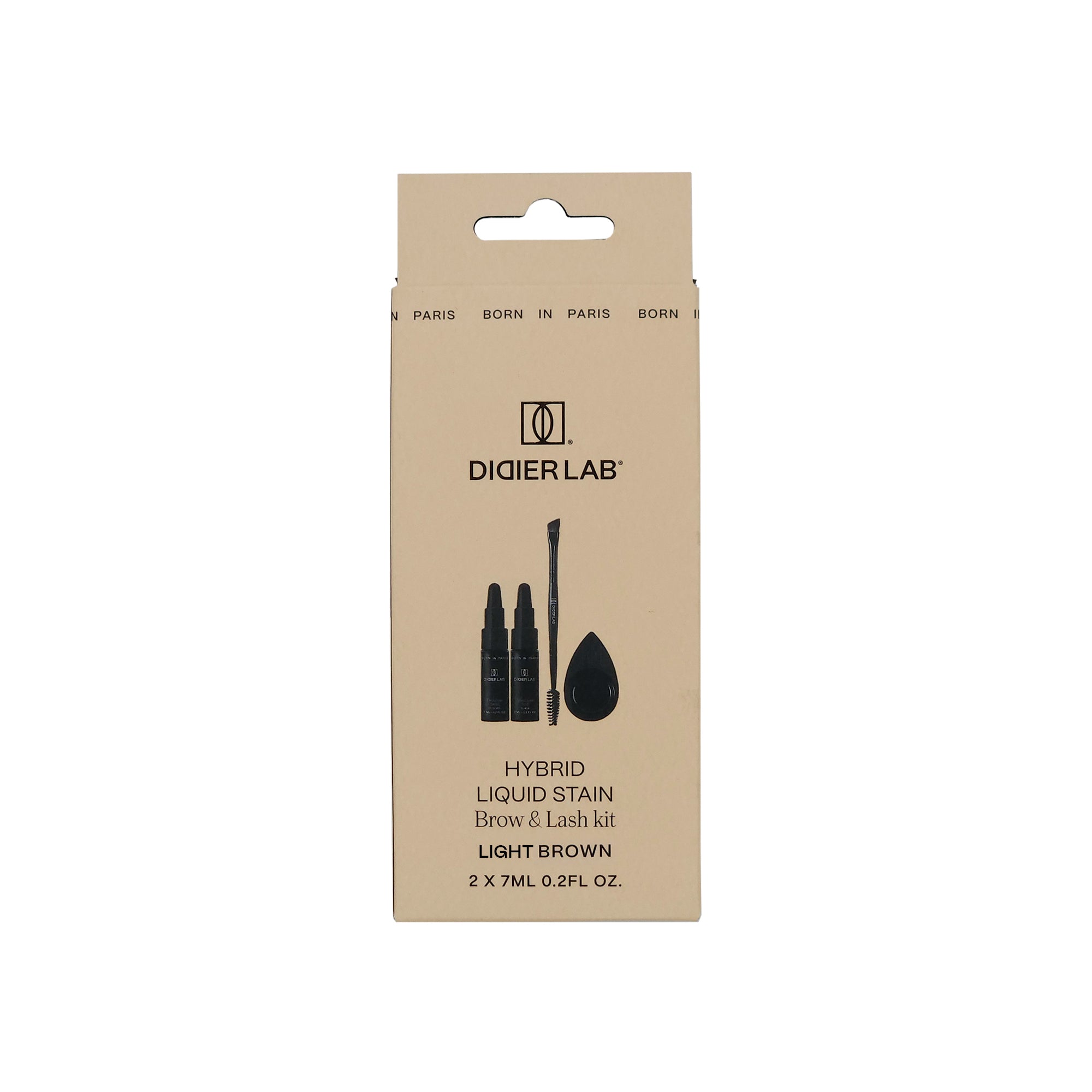Kit Teinture Nourrissant pour Sourcils & Cils Didier Lab
