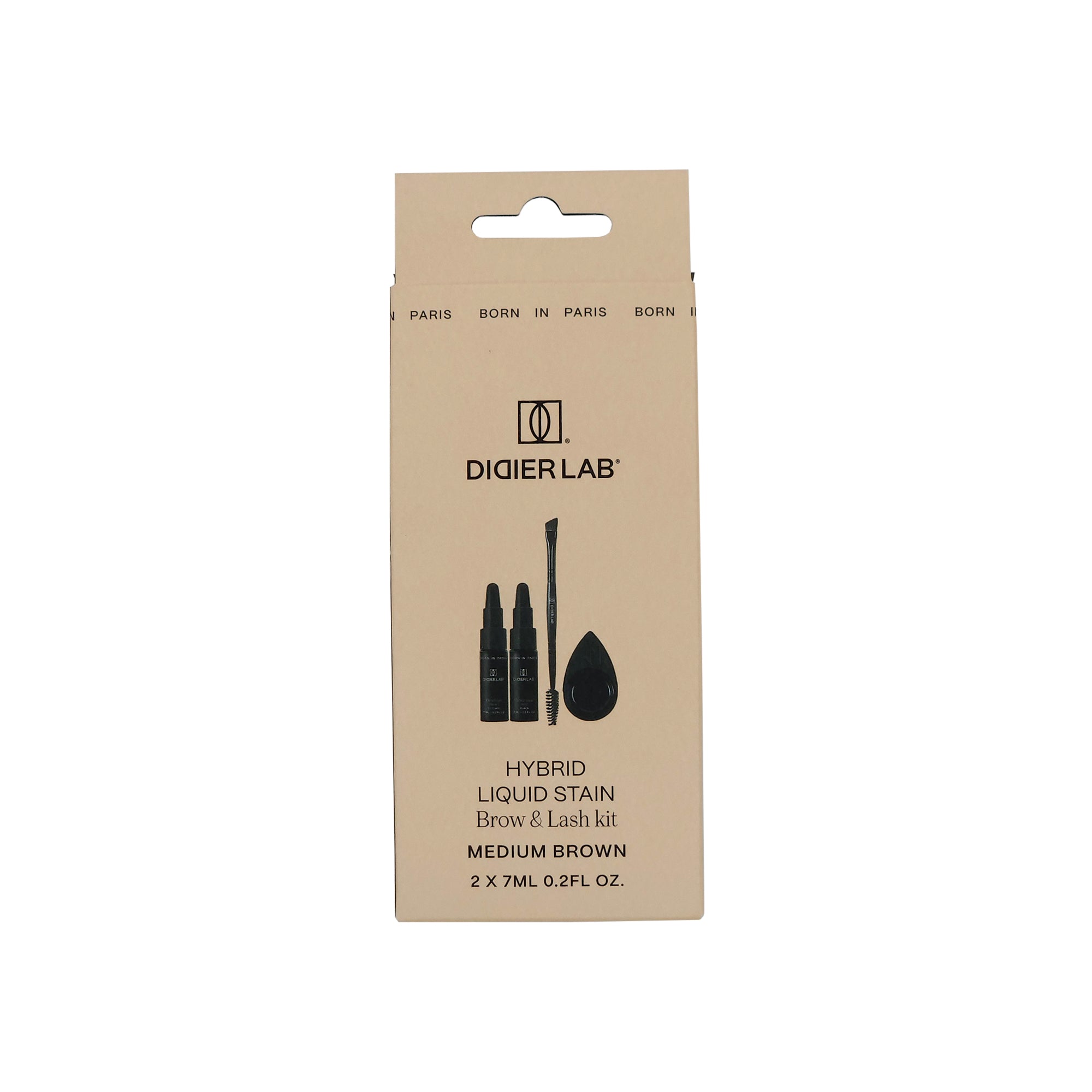 Kit Teinture Nourrissant pour Sourcils & Cils Didier Lab