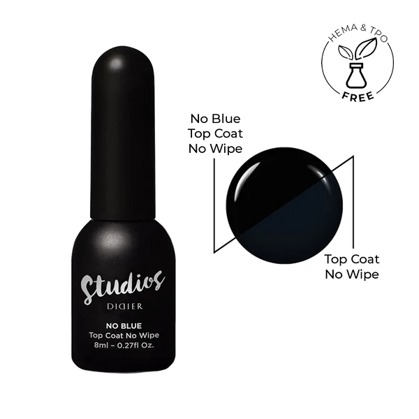 Top Coat Semi-Permanent No Blue Studios Didier 8ml