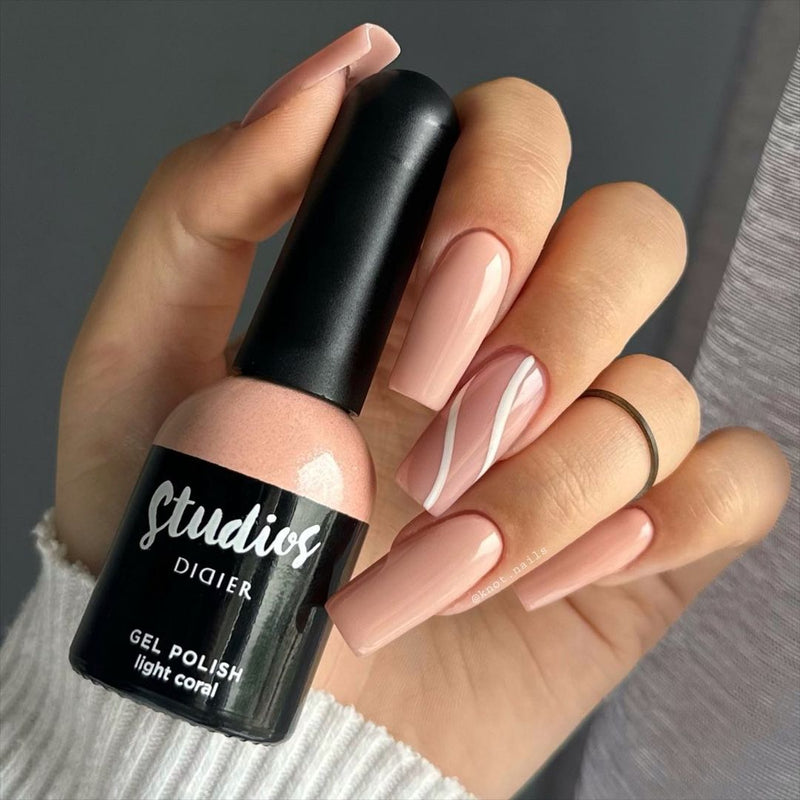 Vernis Semi-Permanent Light Coral, Sans TPO ni HEMA, Studios Didier 8ml