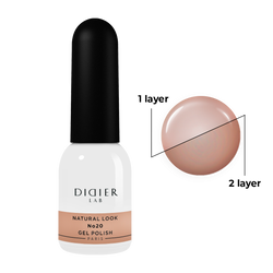 Vernis Semi-Permanent Natural Look No20 Didier Lab 10ml