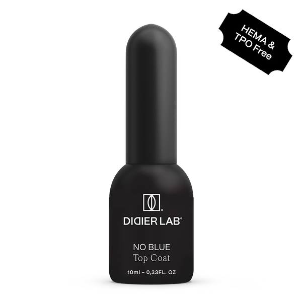 Top Coat Semi-Permanent No Blue, Sans HEMA ni TPO, Didier 10 ml