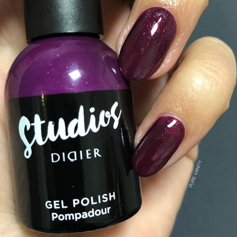 Vernis Semi-Permanent Pompadour, Sans HEMA ni TPO, Studios Didier 8ml