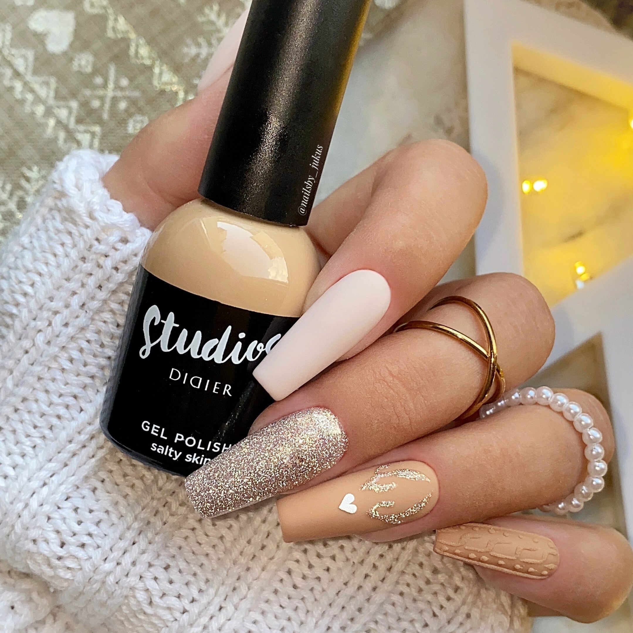 Vernis Semi-Permanent Salty Skin, Sans TPO, Studios Didier 8ml