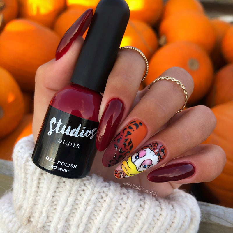 Vernis Semi-Permanent Red Wine, Sans HEMA ni TPO, Studios Didier 8ml