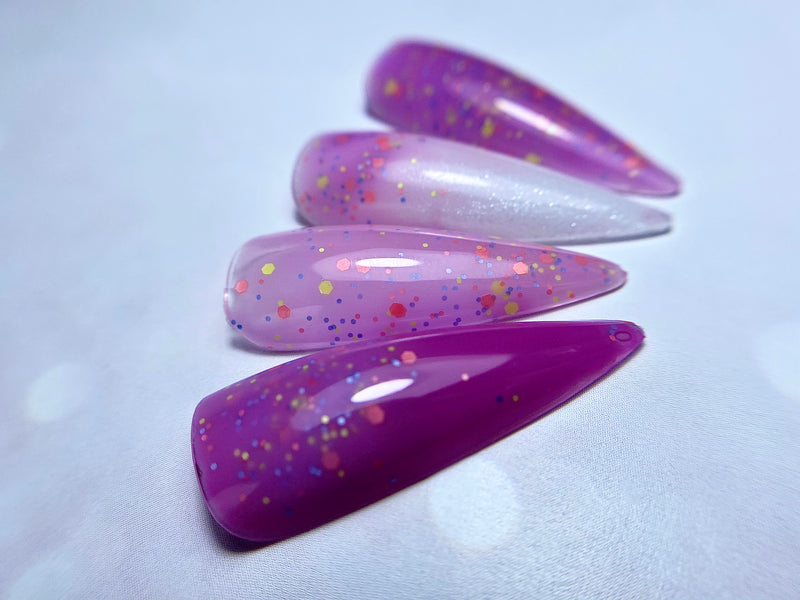 Gel polish Didier Lab Confetti Lilac