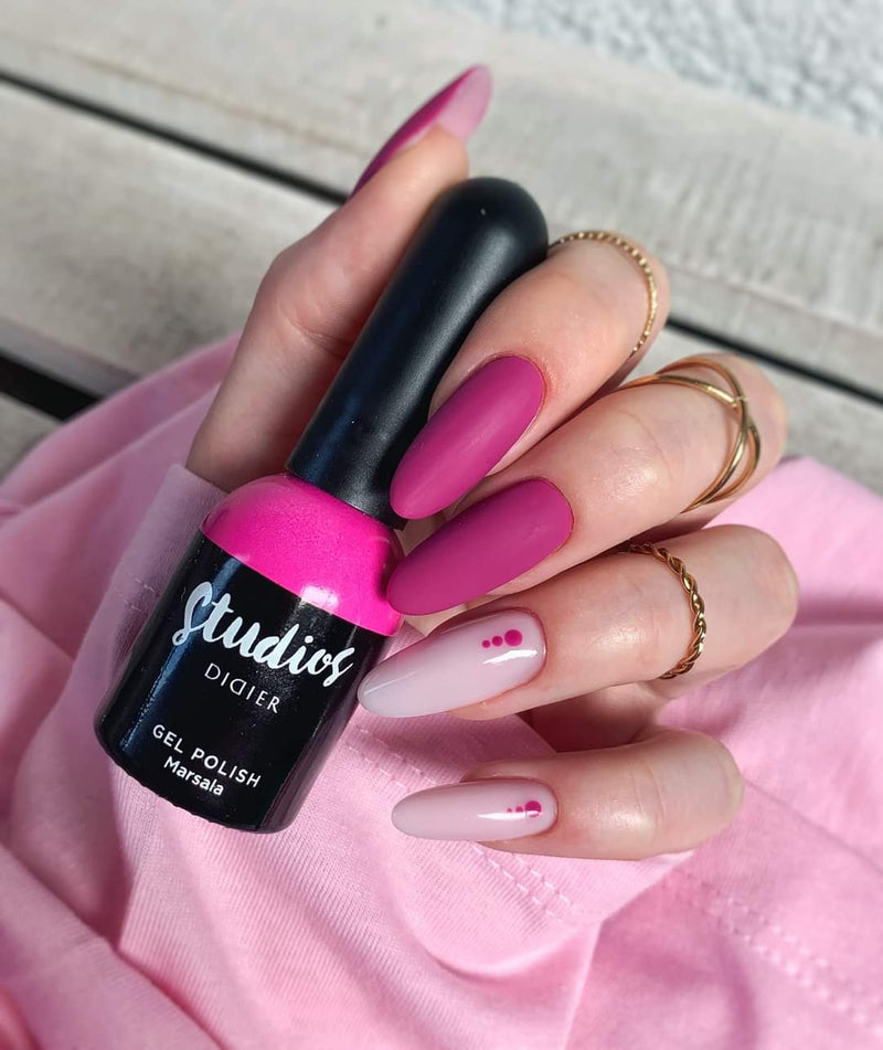 Vernis Semi-Permanent Marsala, Sans HEMA ni TPO, Studios Didier 8ml