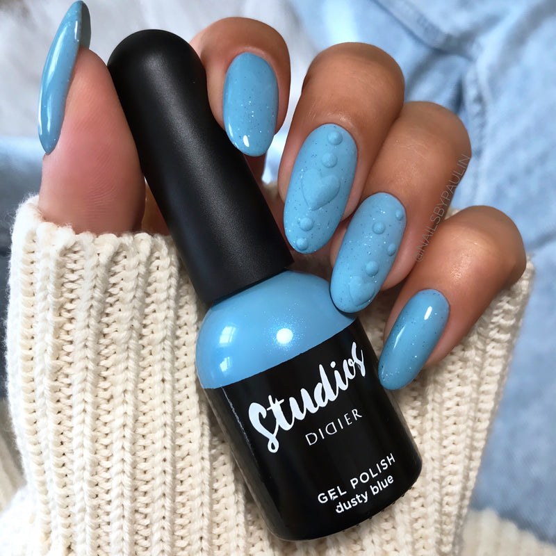 Vernis Semi-Permanent Dusty Blue, Sans TPO, Studios Didier 8ml