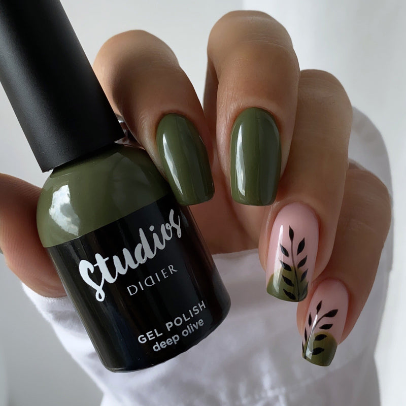 Vernis Semi-Permanent Deep Olive, Sans TPO, Studios Didier 8ml