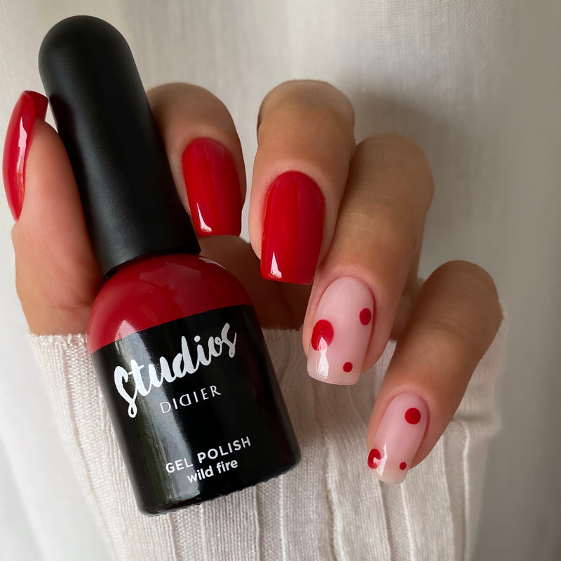 Vernis Semi-Permanent Wild Fire, Sans HEMA ni TPO, Studios Didier 8ml