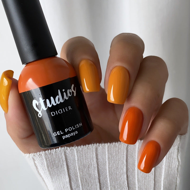 Vernis Semi-Permanent Papaya, Sans TPO, Studios Didier 8ml
