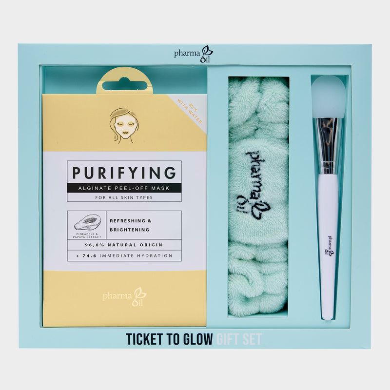 TICKET TO GLOW Purifying Gift set