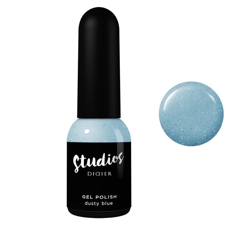 Vernis Semi-Permanent Dusty Blue, Sans TPO, Studios Didier 8ml