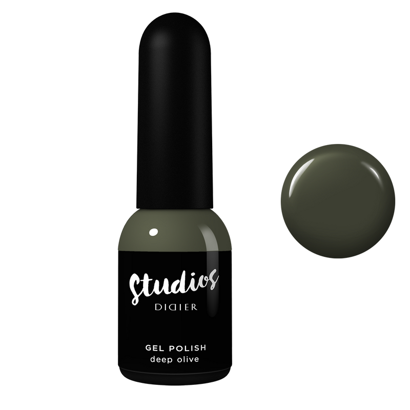 Vernis Semi-Permanent Deep Olive, Sans TPO, Studios Didier 8ml