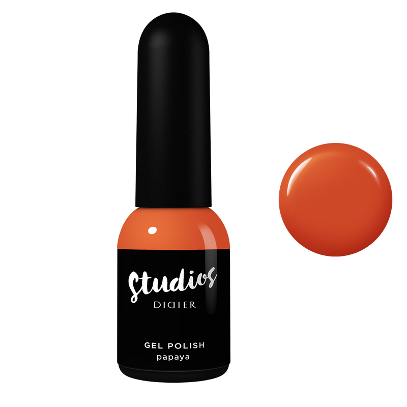 Vernis Semi-Permanent Papaya, Sans TPO, Studios Didier 8ml