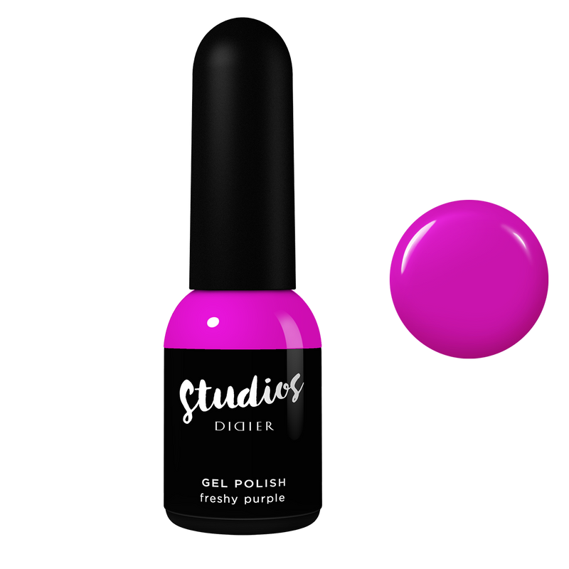 Vernis Semi-Permanent Freshy Purple, Sans HEMA ni TPO, Studios Didier 8ml