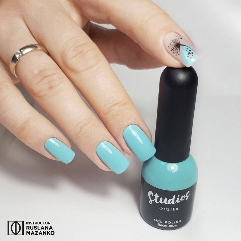 Vernis Semi-Permanent Baby Blue, Sans TPO, Studios Didier 8ml