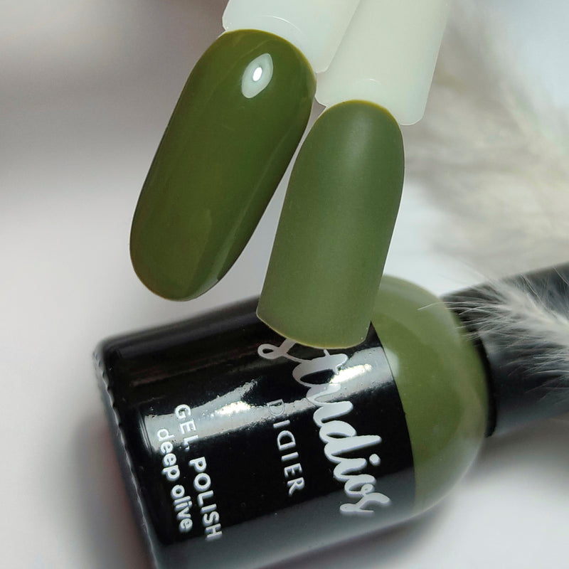 Vernis Semi-Permanent Deep Olive, Sans TPO, Studios Didier 8ml