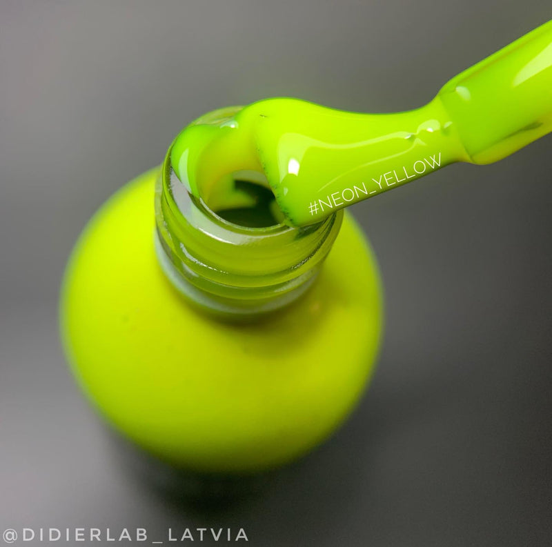 Vernis Semi-Permanent Neon Yellow, Sans TPO, Studios Didier 8ml