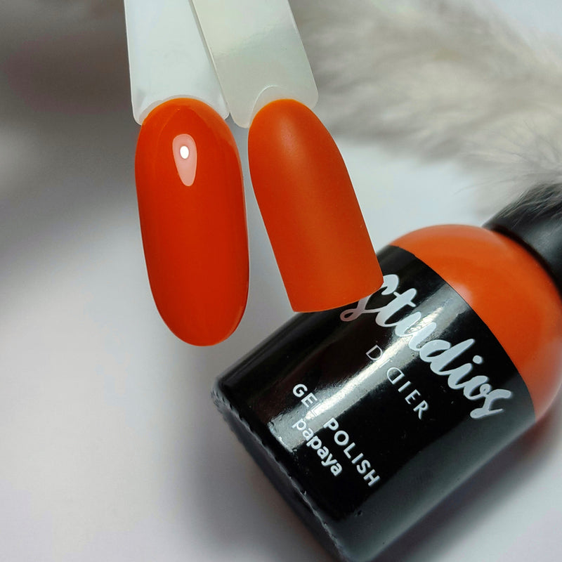 Vernis Semi-Permanent Papaya, Sans TPO, Studios Didier 8ml