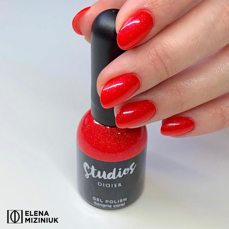 Vernis Semi-Permanent Sangria Coral Studios Didier 8ml